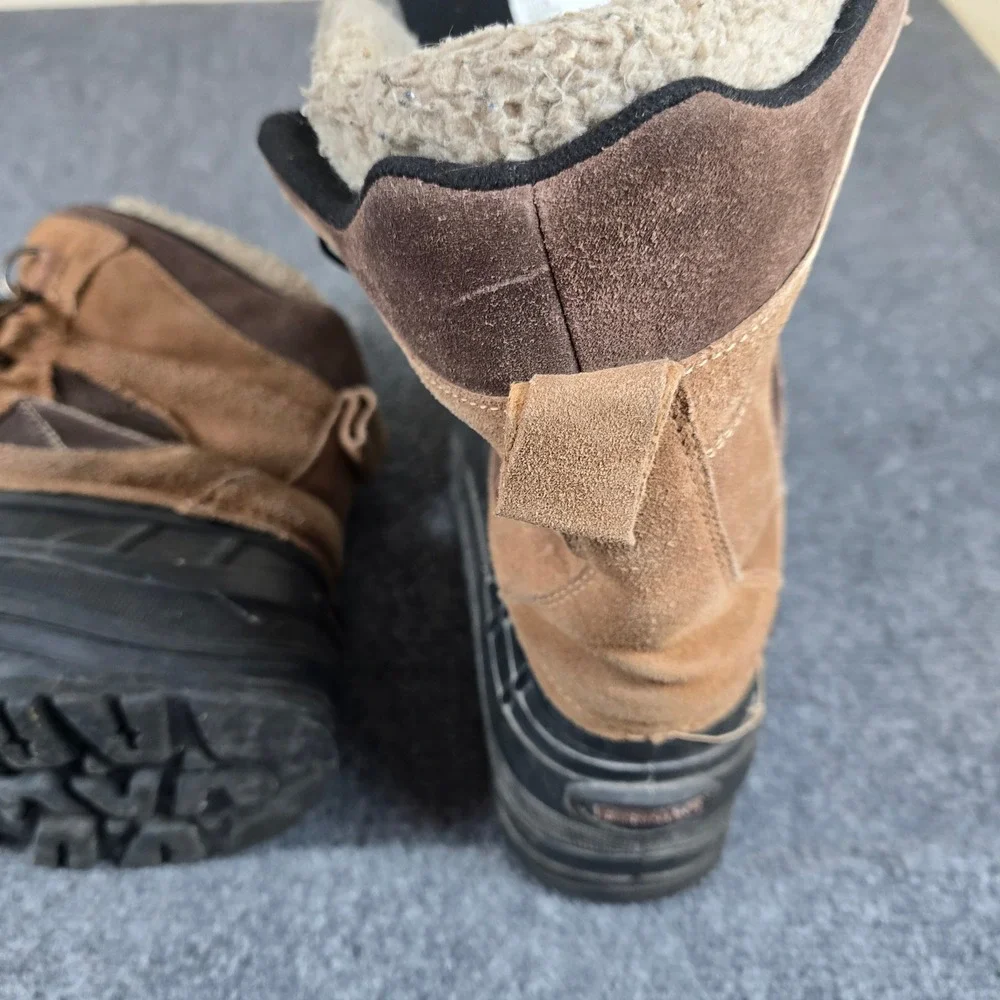 Weatherproof Mens 11M Insulated Winter Snow Boots‎ Thinsulate Faux Fur Lined